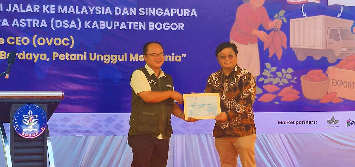 Indomaret Raih Penghargaan sebagai Off taker Pertama Ekspor Ubi IPB ke ...